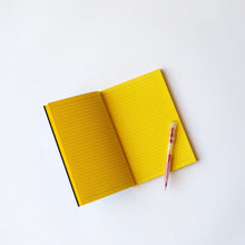 Load image into Gallery viewer, Manifestation Combo - Yellow Notebook & Red Gel Pen