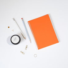 Load image into Gallery viewer, Buy Tangerine - Double-O - A5 (Wiro &amp; Unruled) Notebook, Personal Diary
