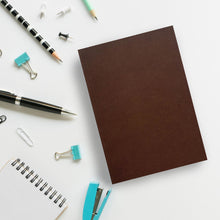 Load image into Gallery viewer, Single Ruled Diary - Walnut Brown | 192 Pages
