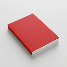Load image into Gallery viewer, Single Ruled Diary - Red | 192 Pages
